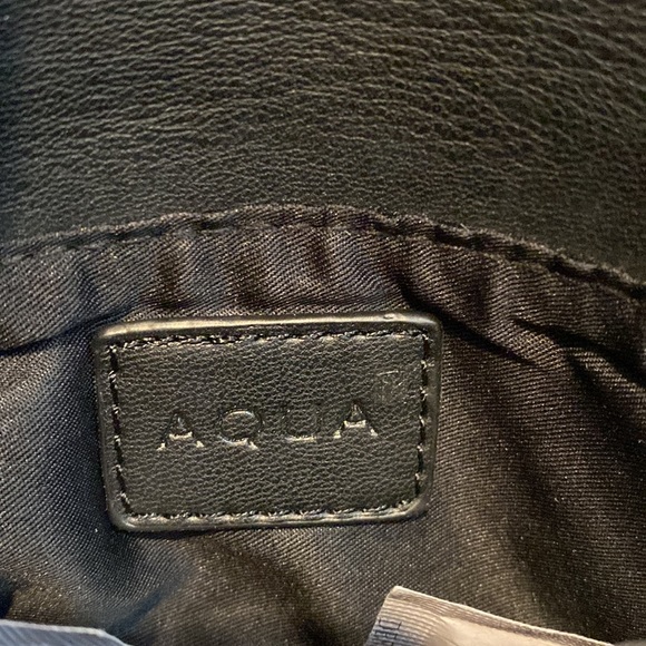 NWT black Aqua Fanny pack/ waist bag - Picture 7 of 8